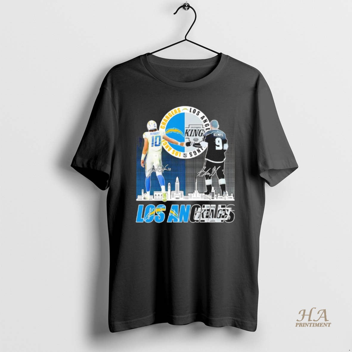 Official Los Angeles City Sports Herbert Chargers X Kempe Kings Skyline