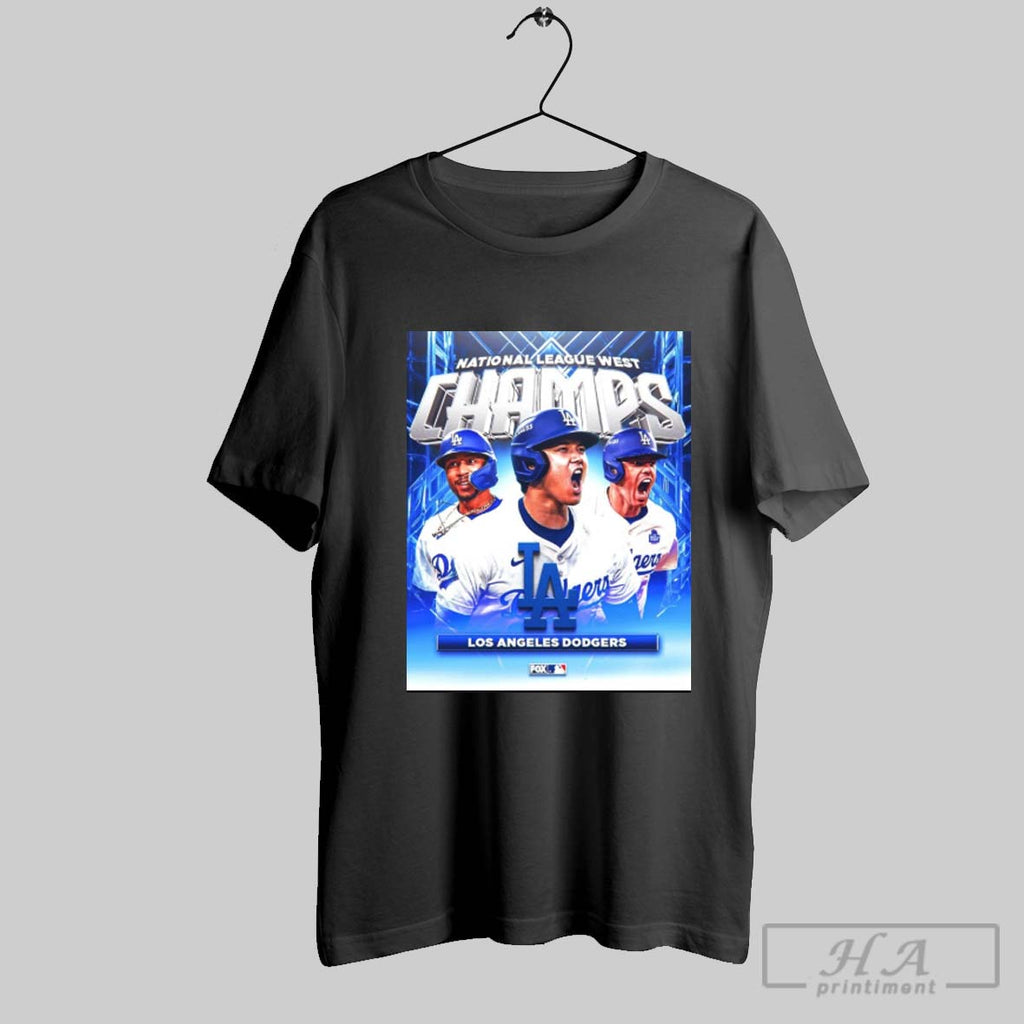 Official Los Angeles Dodgers Mlb 2025 National League West Champions