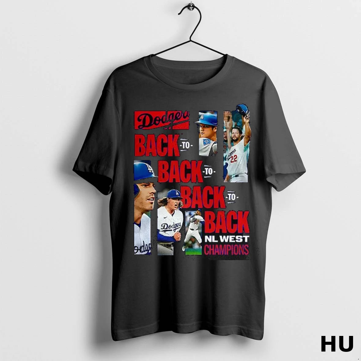 Official Los Angeles Dodgers Royal Nl West Division Champs 2025 T Shirt