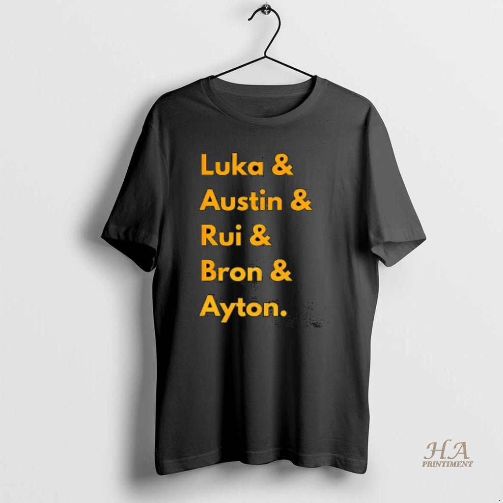 Official Los Angeles Lakers 2025 Line Up Name