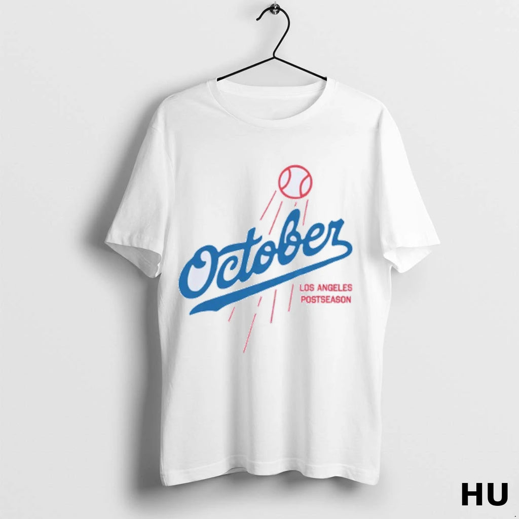 Official Los Angeles Postseason October Baseball T Shirt
