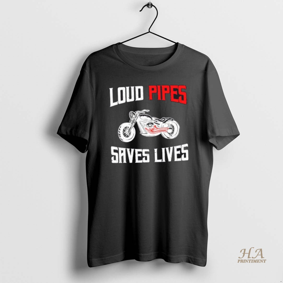 Official Loud Pipes Saves Lives Biker