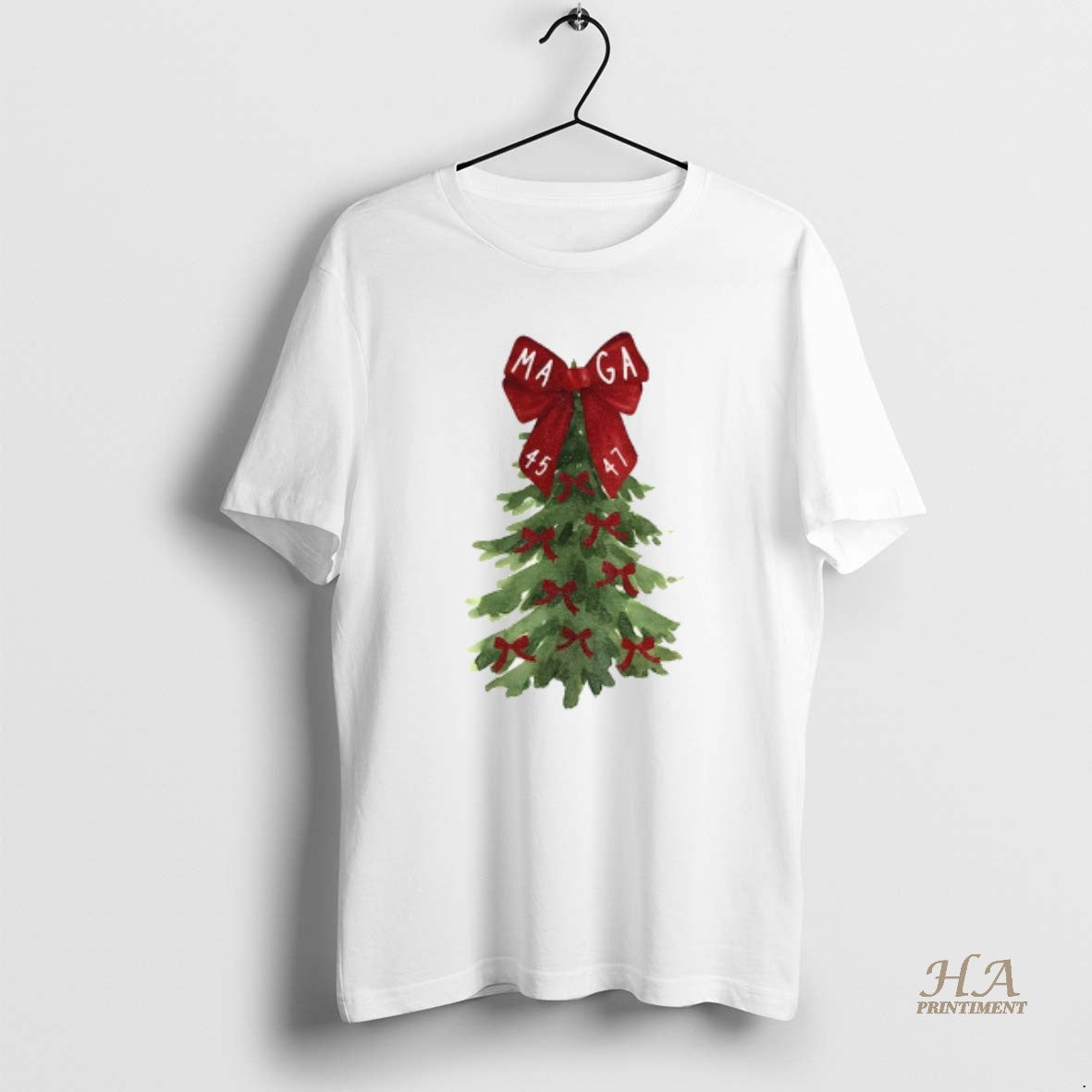 Official Maga 45 47 Trump Christmas Tree Merry Xmas