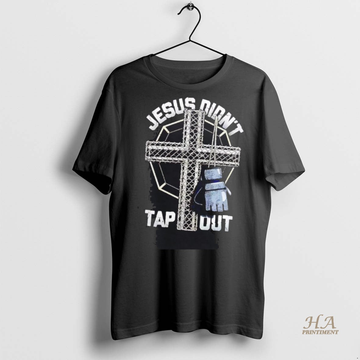Official Mma Gloves Jesus Didnt Tap Out Shirt