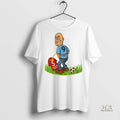 Official Manchester City Man Peeing On Manchester United Funny Football Fan Shirt