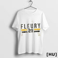 Official Marc Andre Fleury Pittsburgh Penguins Font T Shirt