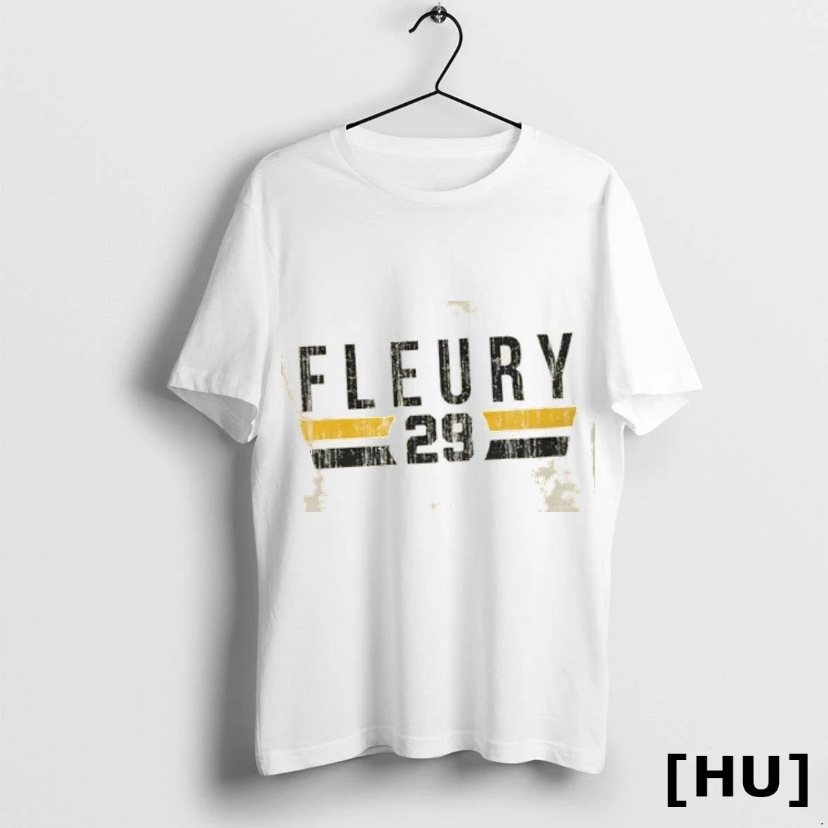 Official Marc Andre Fleury Pittsburgh Penguins Font T Shirt