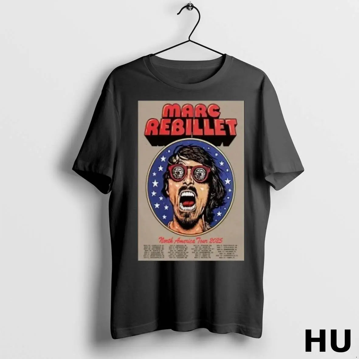 Official Marc Rebillet North America Tour 2025 T Shirt