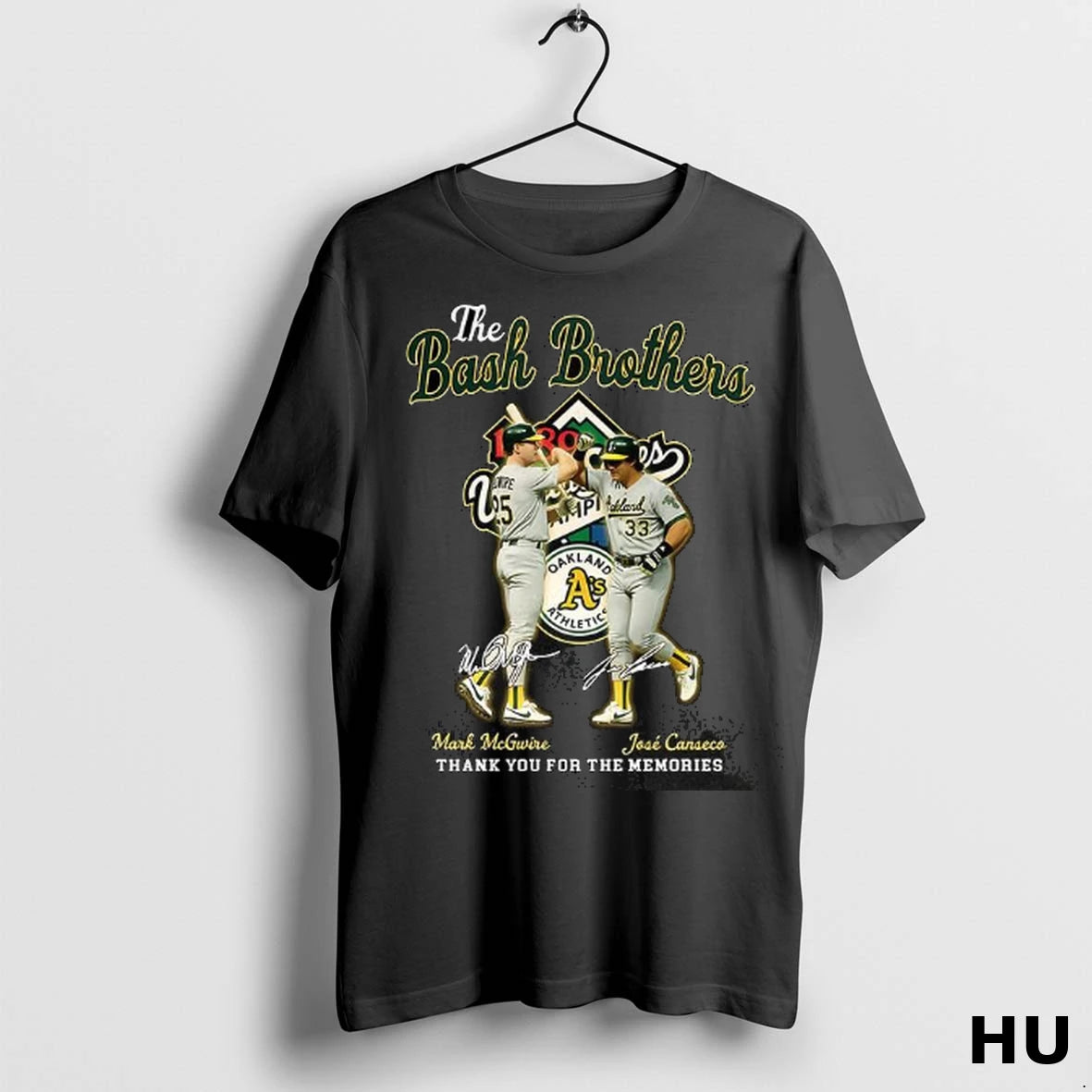 Official Mark Mcgwire And Jose Canseco Oakland Athletics Baseball The Bash Brothers Signature