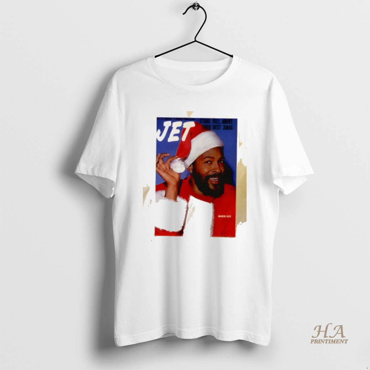 Official Marvin Gaye Black Santa Christmas