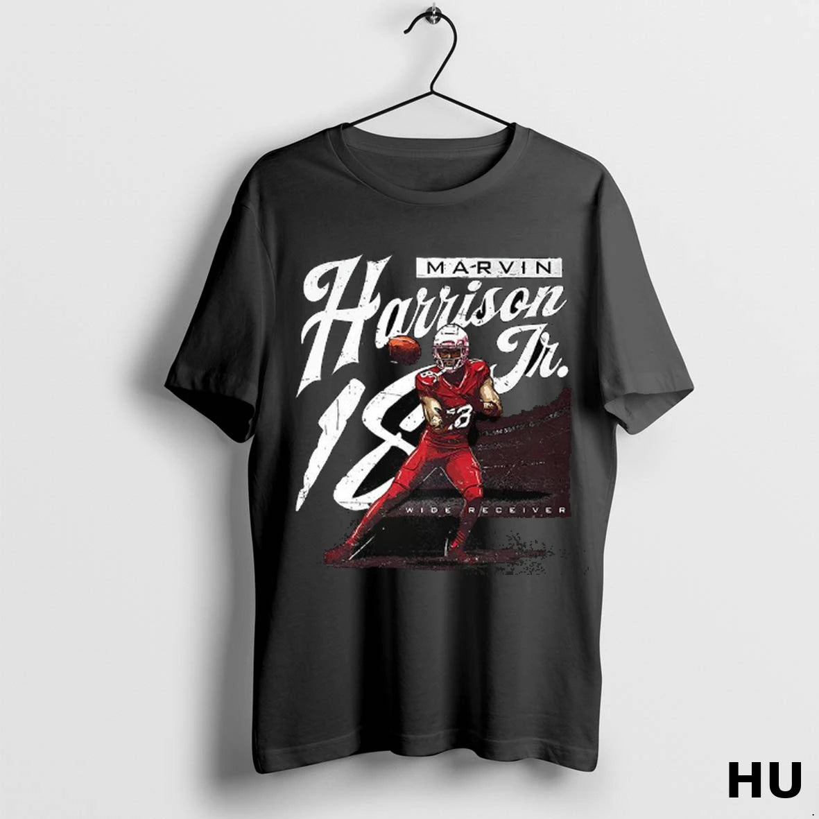 Official Marvin Harrison Jr Arizona Cardinals Football Player Name T Shirt