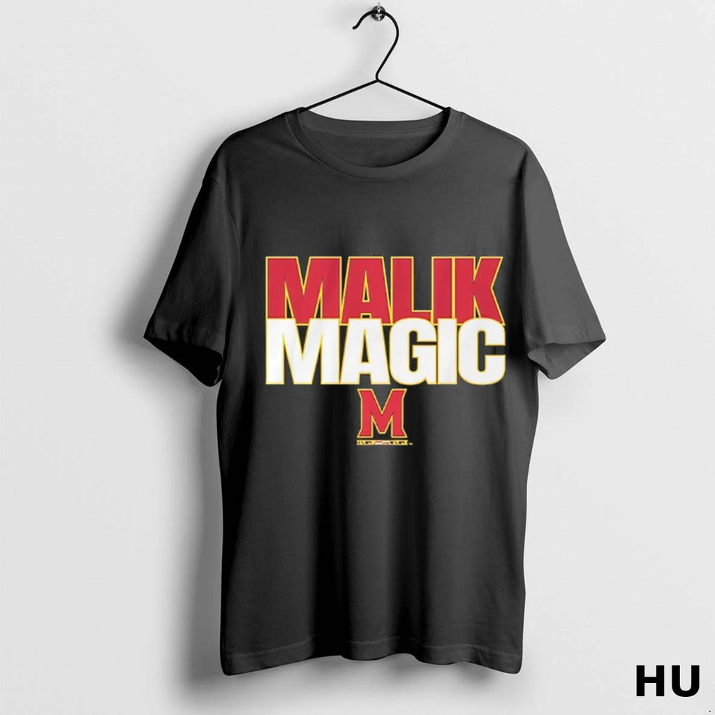 Official Maryland Football Malik Washington Magic T Shirt