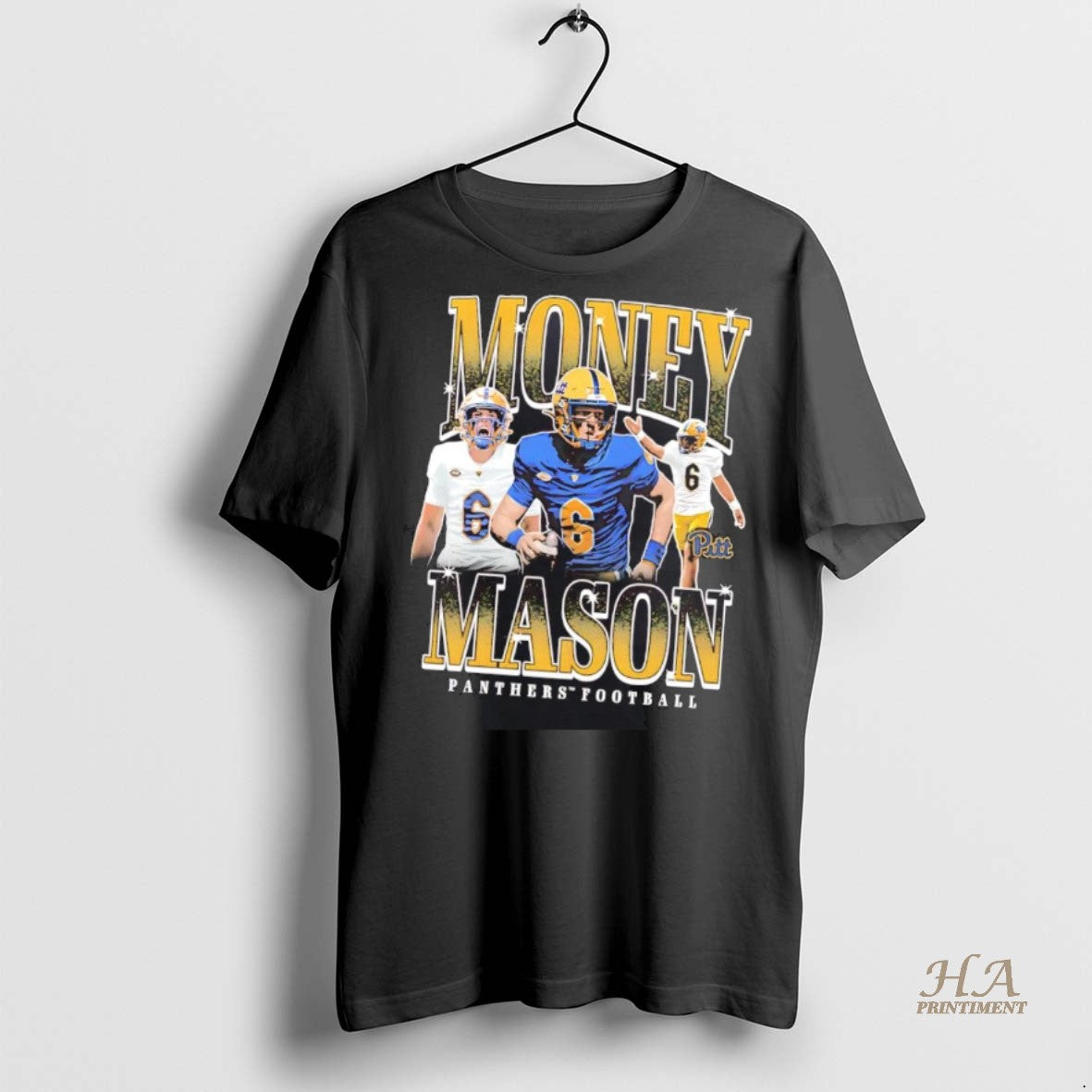 Official Mason Heintschel Illustrated Pittsburgh Panthers Shirt