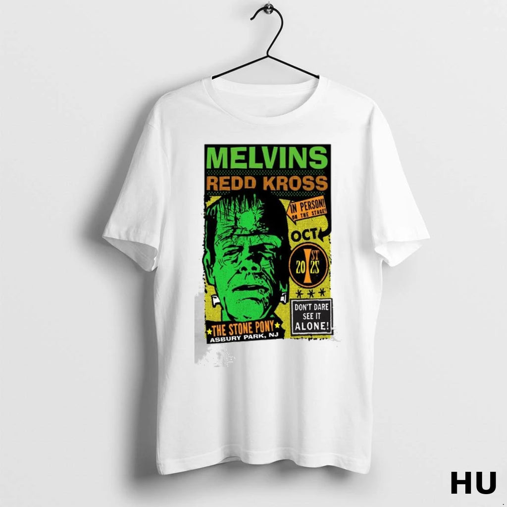Official Melvins And Redd Kross The Stone Pony October 1 2025 Ladies T Shirt