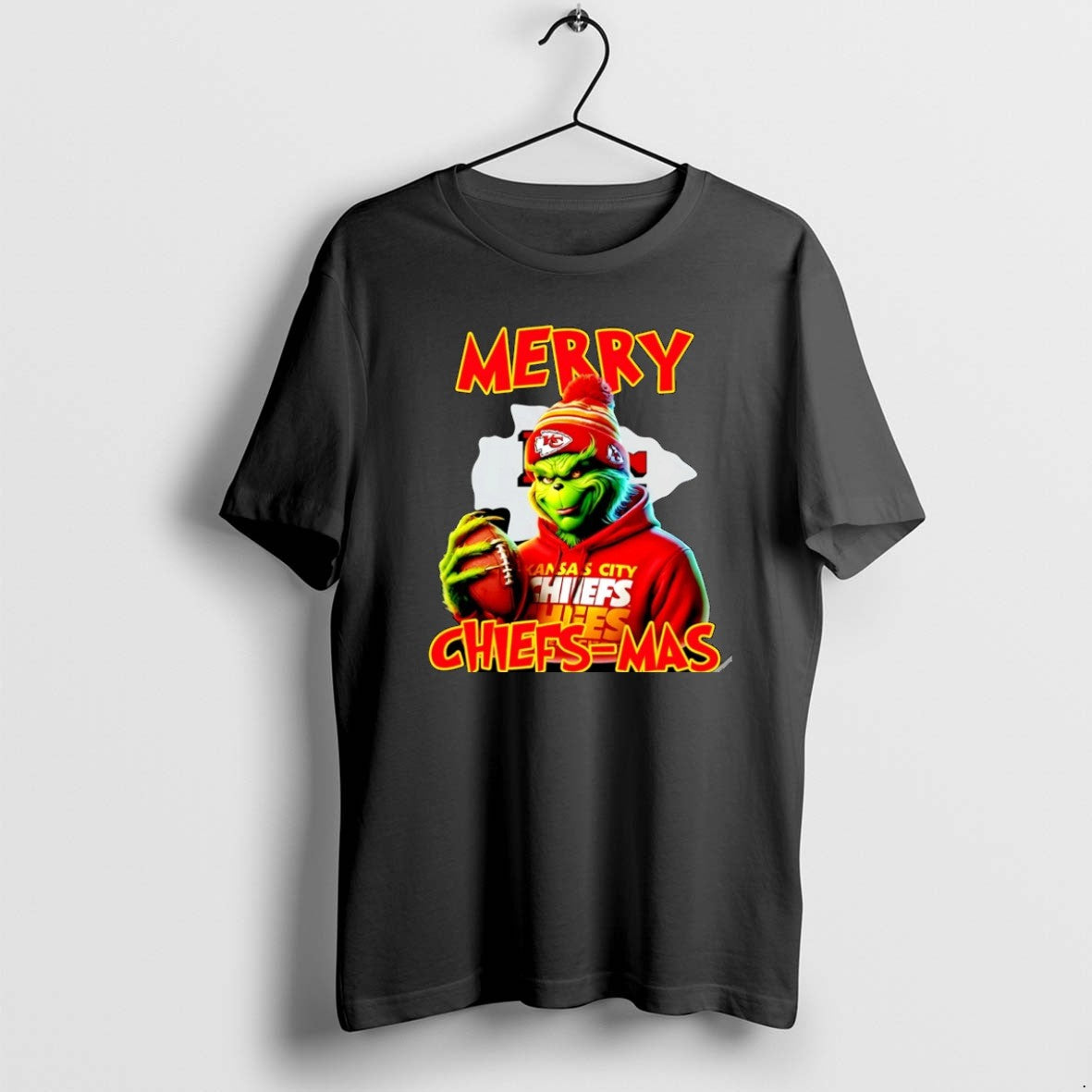 Official Merry Chiefs Mas Grinch X Kansas City Chiefs 2025 Christmas
