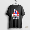 Official Merry Christmas Gnome La Dodgers Black