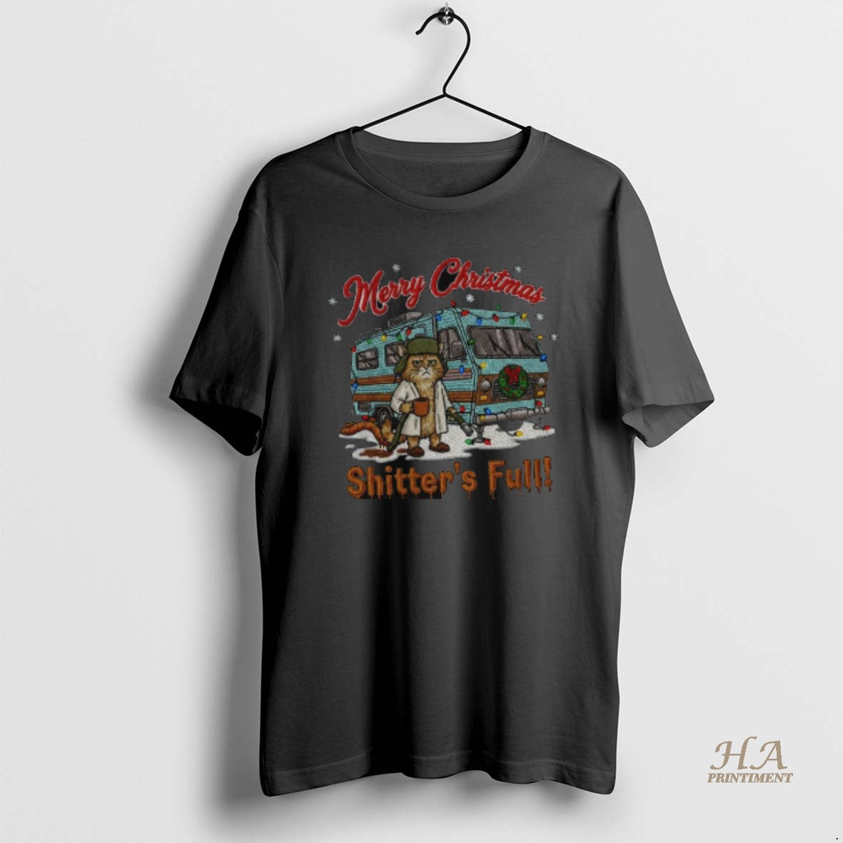 Official Merry Christmas Shitters Full Cat