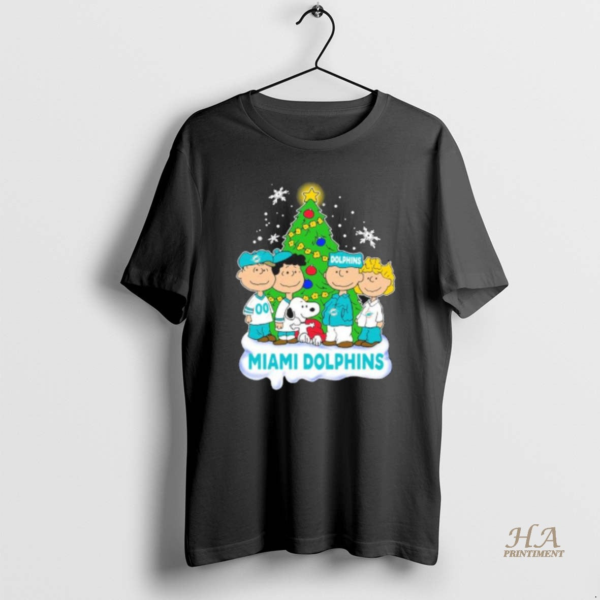 Official Miami Dolphins X The Peanuts Christmas 2025