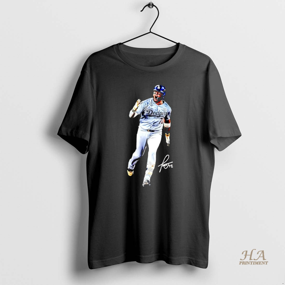 Official Miguel Rojas Los Angeles Dodgers Top Of 9 Signature Christmas
