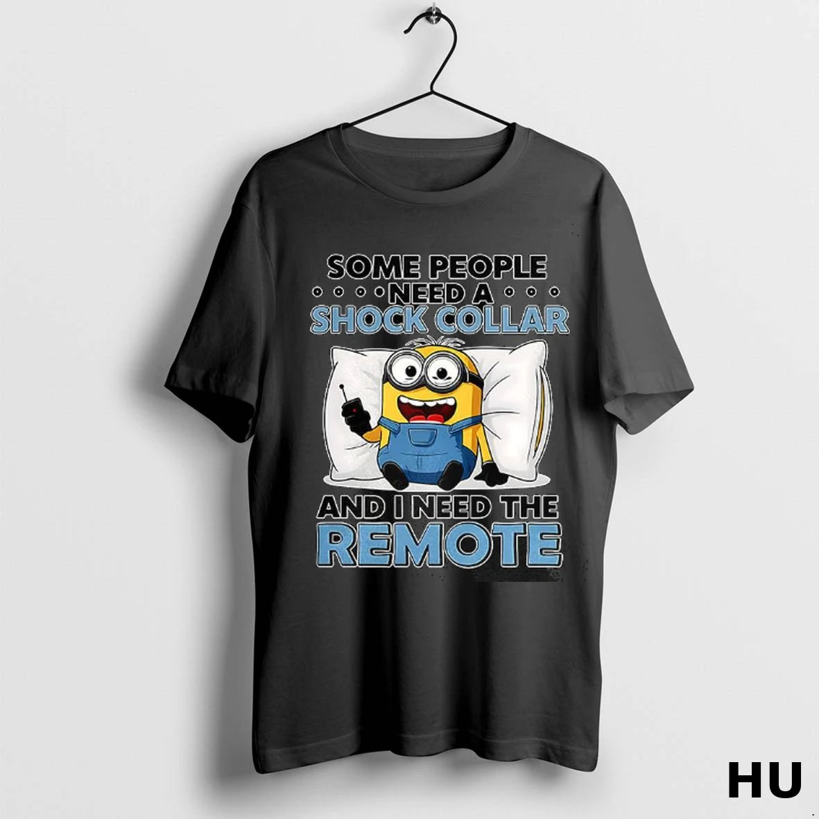 Official Minion Some People Need A Shock Collar T Shirt