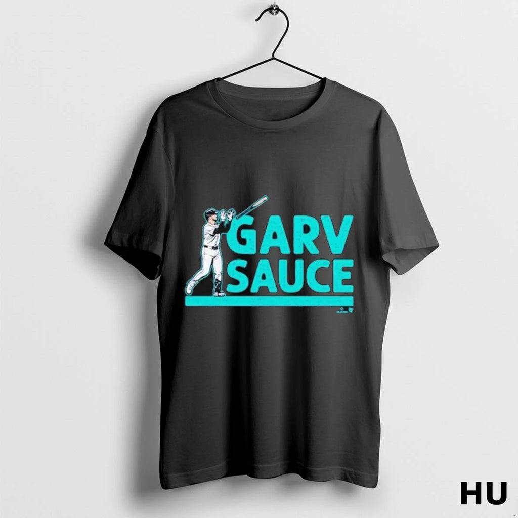 Official Mitch Garver Garv Sauce Seattle Mariners T Shirt
