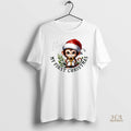 Official Monkey Xmas Babys First Christmas Personalized Ornaments White