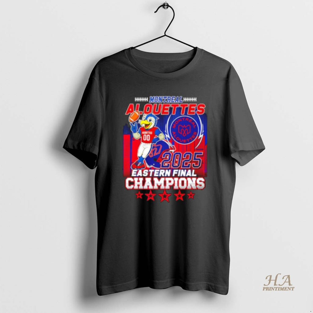 Official Montreal Alouettes 2025 Easter Final Champions Mascot