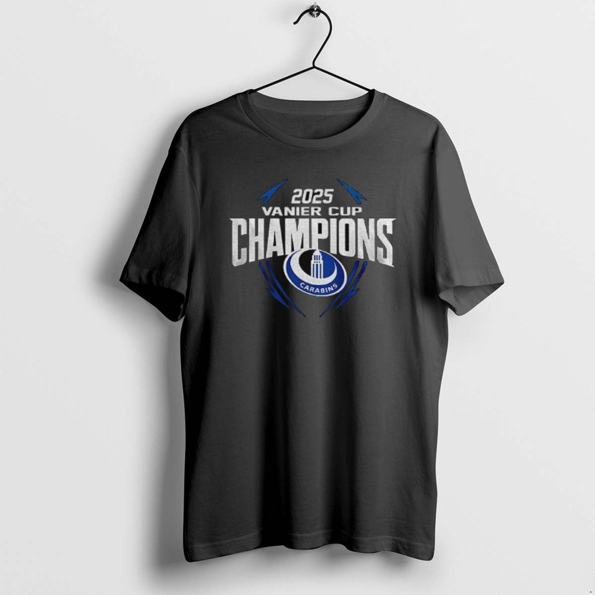 Official Montreal Carabins 60th Vanier Cup Champions 2014 2025 Logo