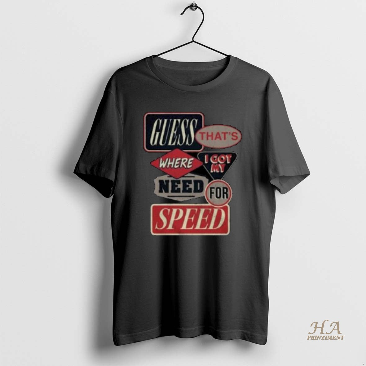 Official Morgan Wallen Need For Speed Circle Black
