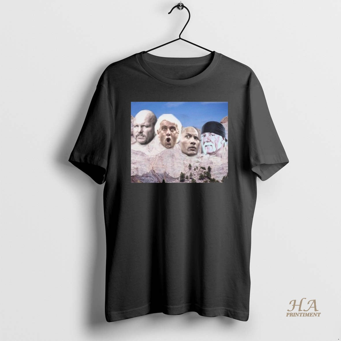 Official Mount Rushmore Of Wrestling George Washington Thomas Jefferson Theodore Roosevelt And Abraham Lincoln