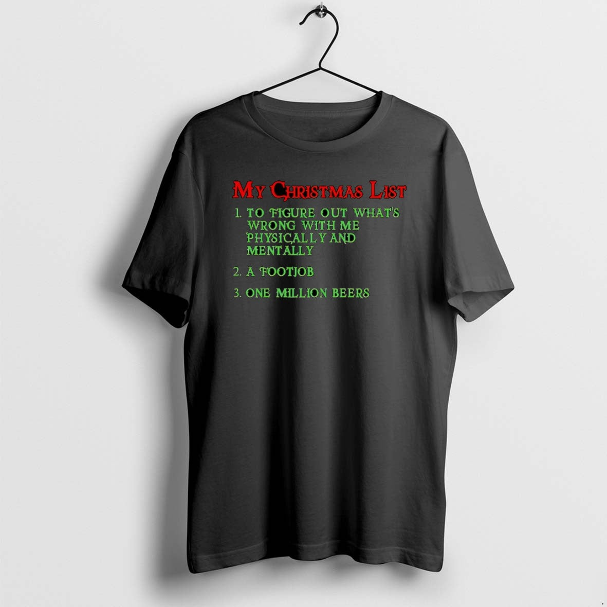 Official My Christmas List To Figure Out Whats Wrong With Me Christmas