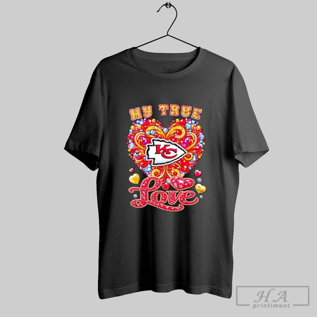 Official My True Love Kansas City Chiefs Twinkle Shirt Hoodie Sweater Longsleeve And V Neck