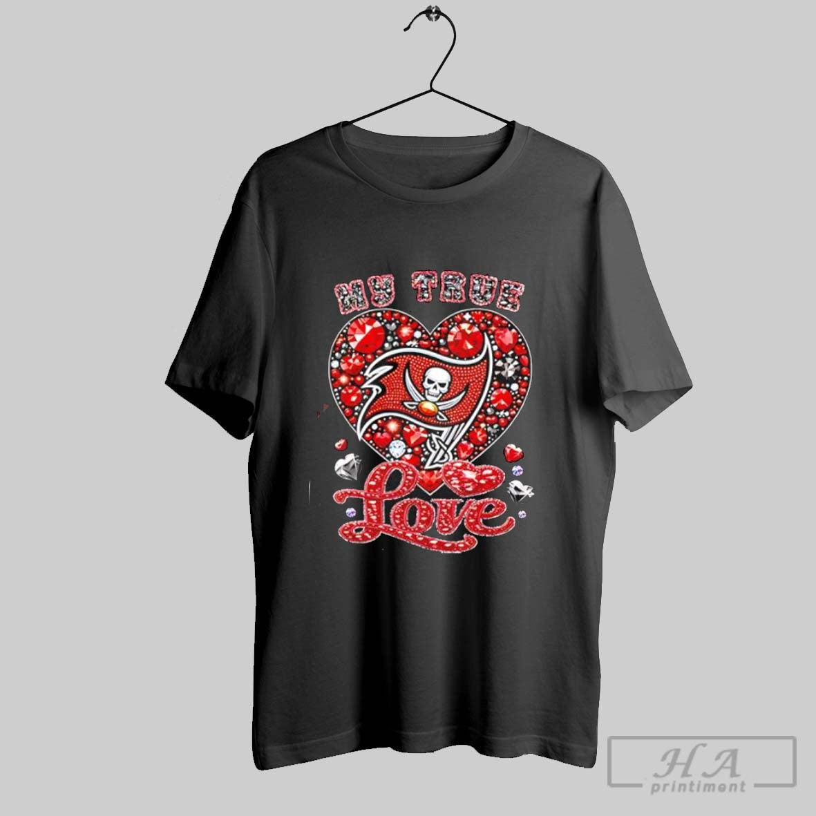 Official My True Love Tampa Bay Buccaneers Twinkle Shirt Hoodie Sweater Longsleeve And V Neck