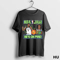 Official Nba Jam Hes On Fire Anthony Edwards Minnesota Timberwolves T Shirt