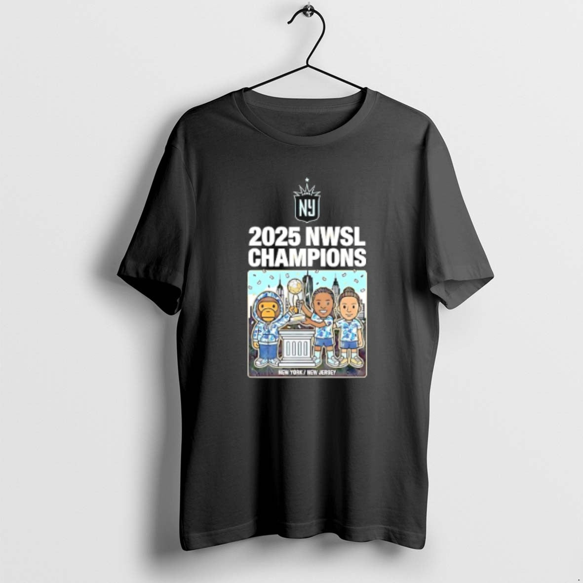 Official Nj Ny Gotham Fc X Bape 2025 Nwsl Championship Victory