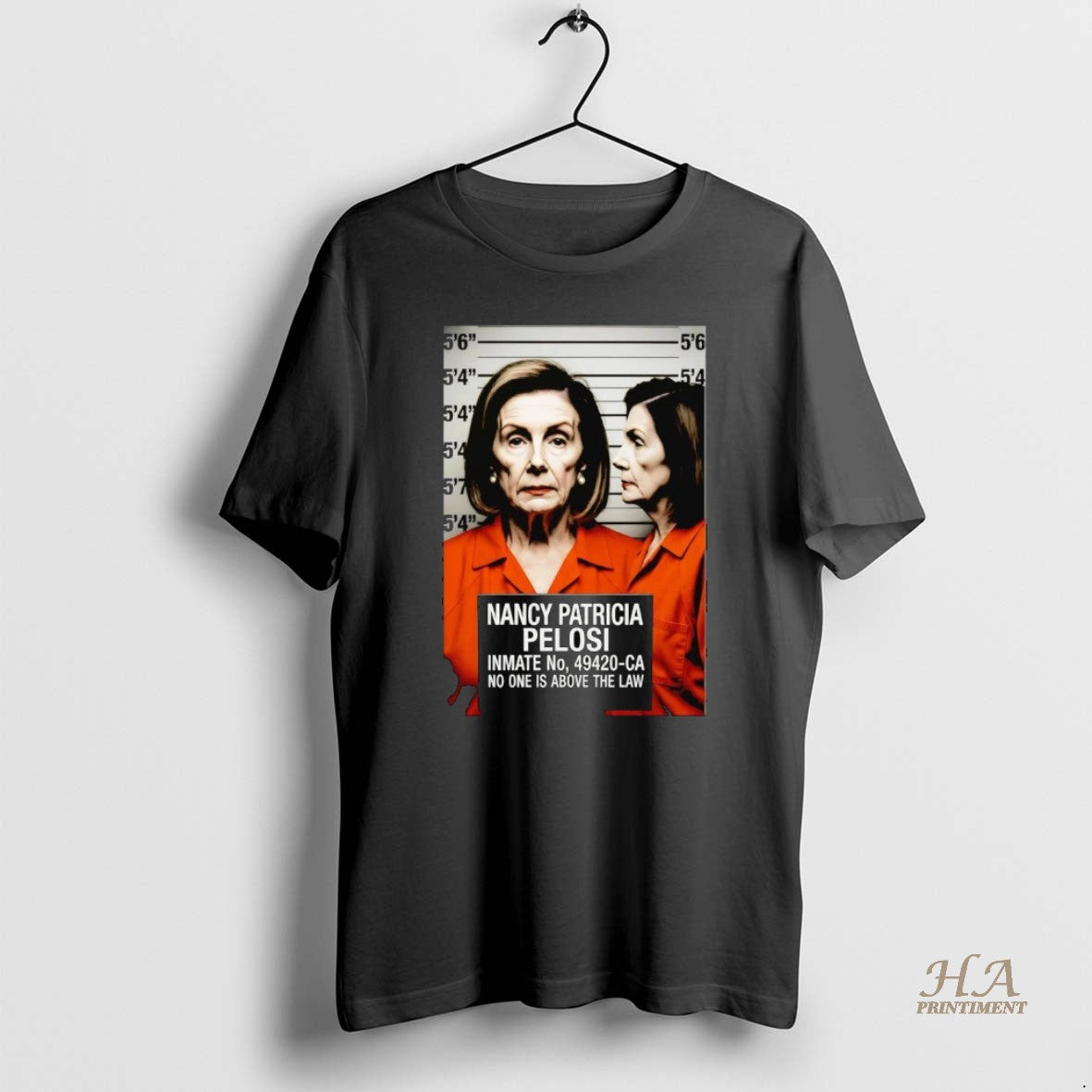 Official Nancy Pelosi Mugshot No One Is Above The Law