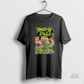 Official Neon Gore Monster Brutal Horror Art Metal Band Style Circle Black