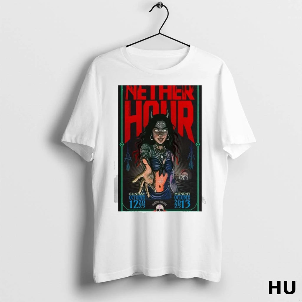 Official Nether Hour Charleston Carolina Oct 12 13 2025 Ladies T Shirt