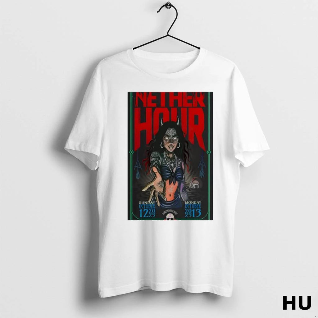 Official Nether Hour Oct 12 13 2025 Charleston Carolina T Shirt