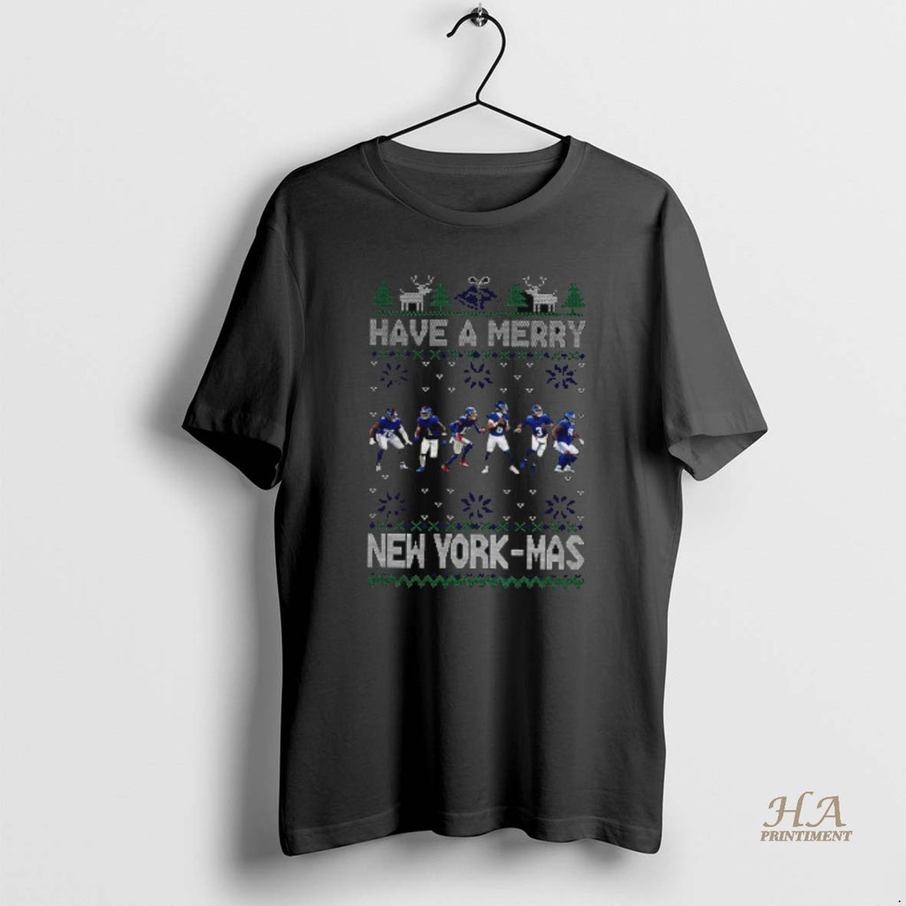 Official New York Giants Football Have A Merry New York Mas Merry Christmas