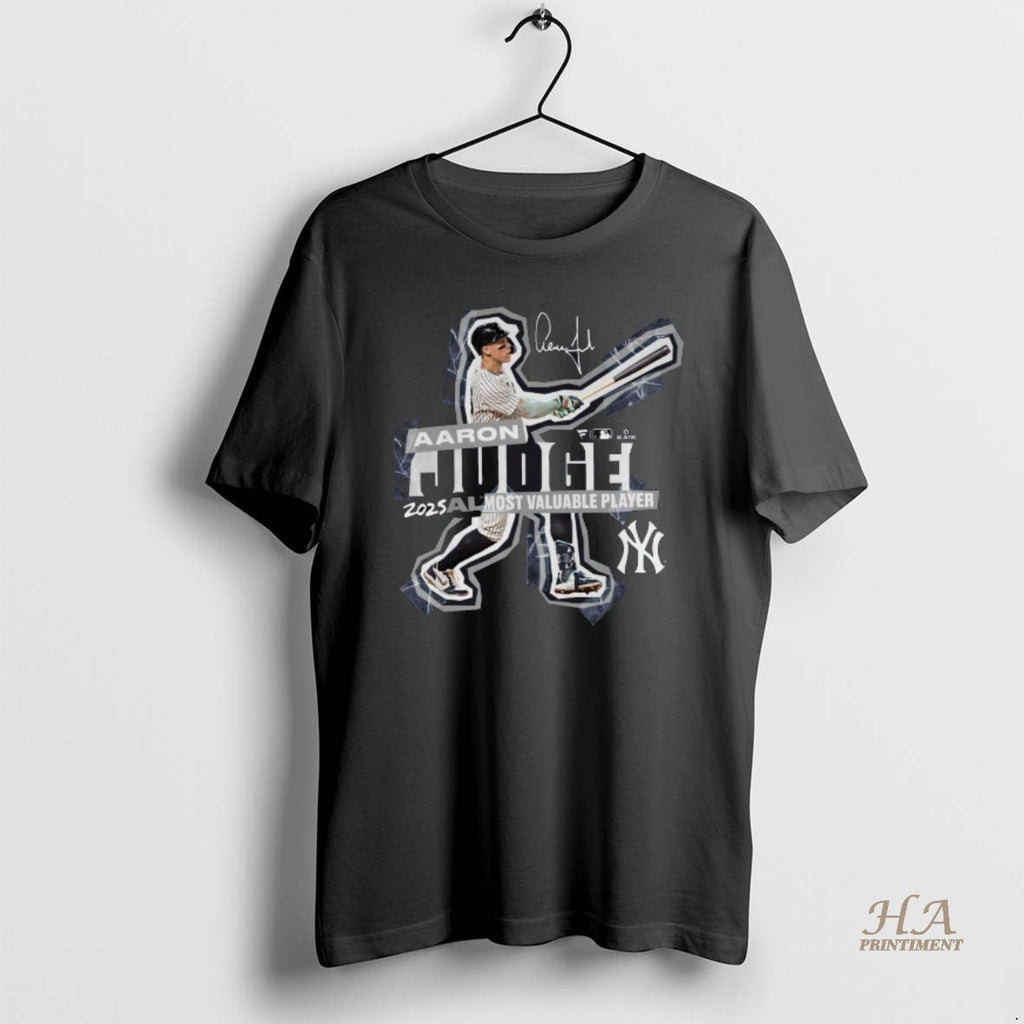 Official New York Yankees Aaron Judge 2025 National League Most Valuable Player Signature