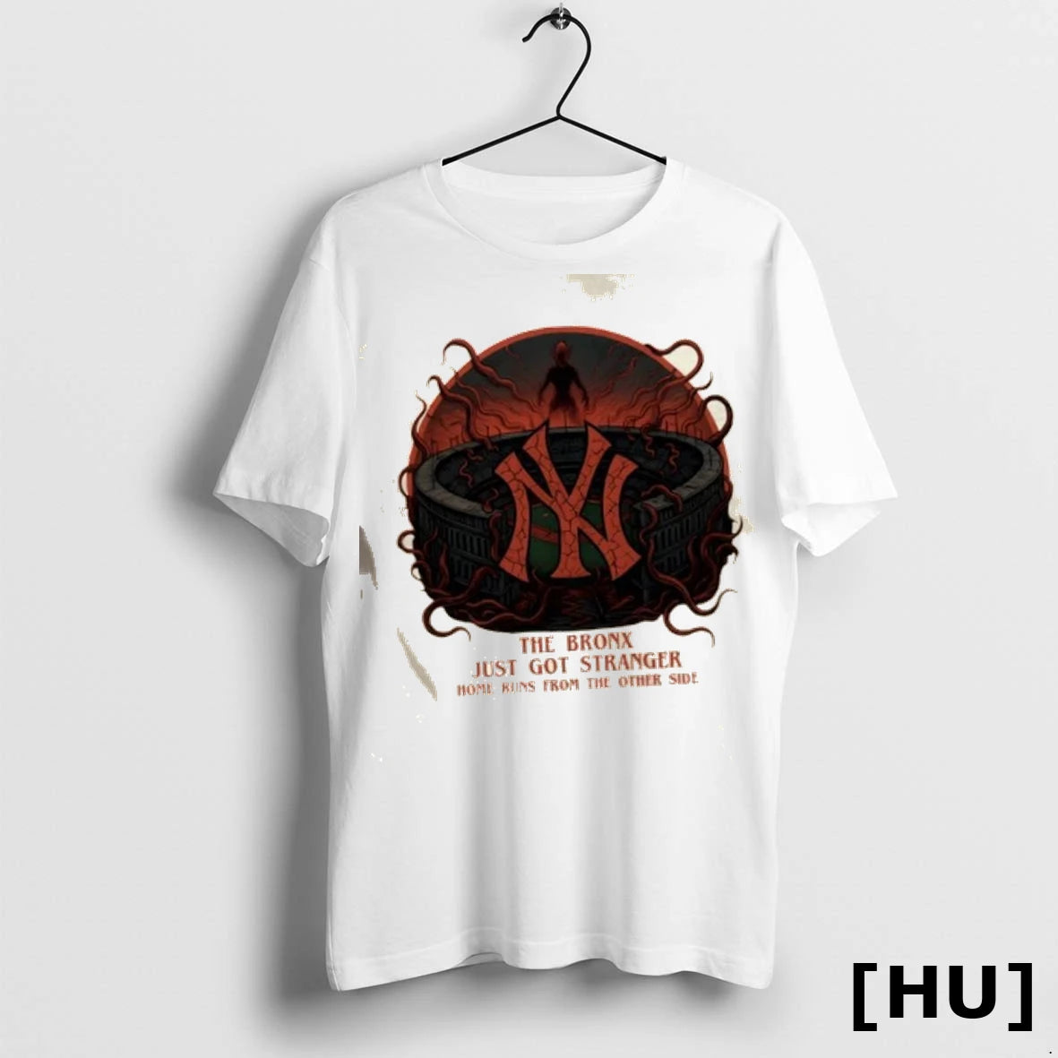 Official New York Yankees The Bronx Just Got Stranger T Shirt