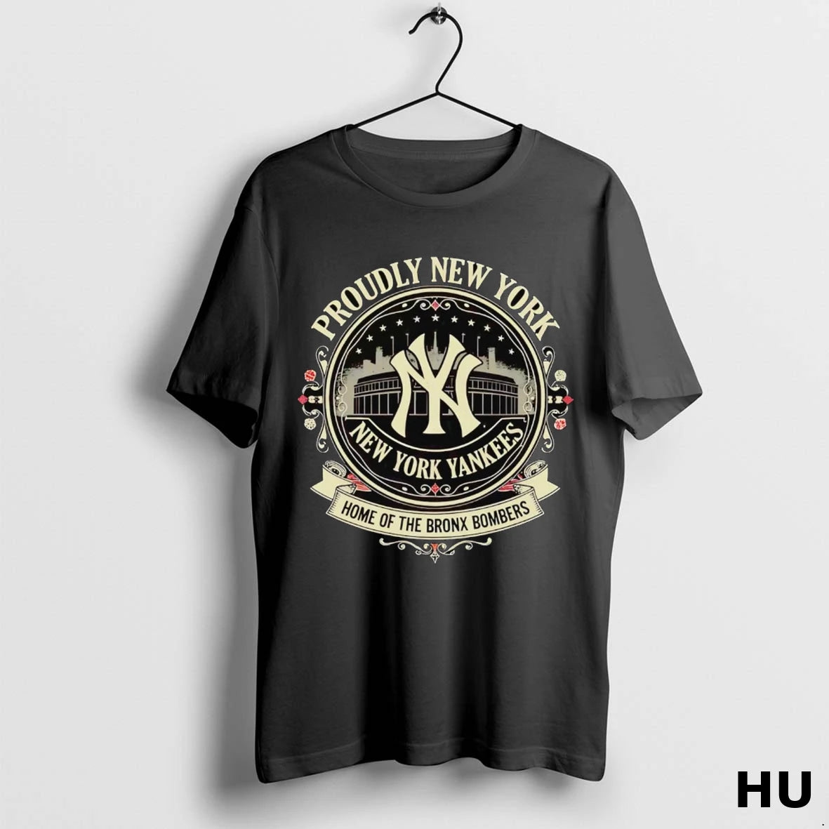 Official New York Yankees Proudly Ny Home Of The Bronx Bombers T Shirt