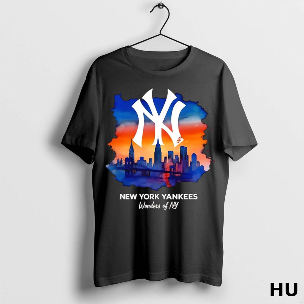 Official New York Yankees Wonders Of Ny T Shirt