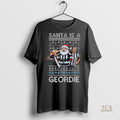 Official Newcastle Santa Is A Geordie Shirt