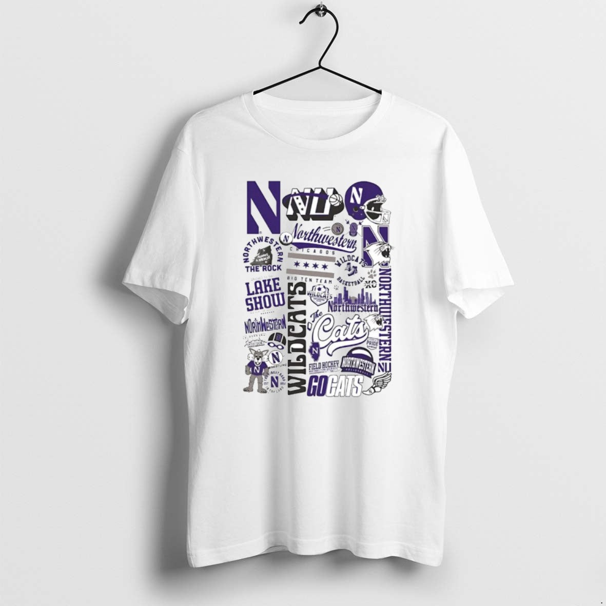 Official Northwestern Wildcats Symbols Go Cats