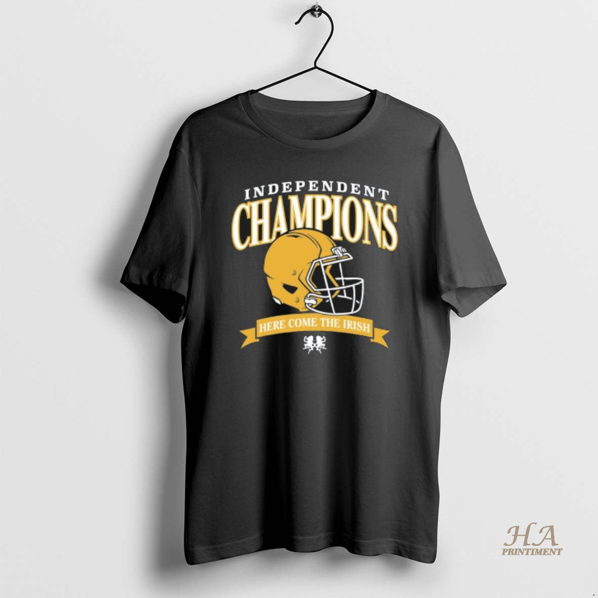 Official Notre Dame Fighting Irish Independent Champions Here Come The Irish