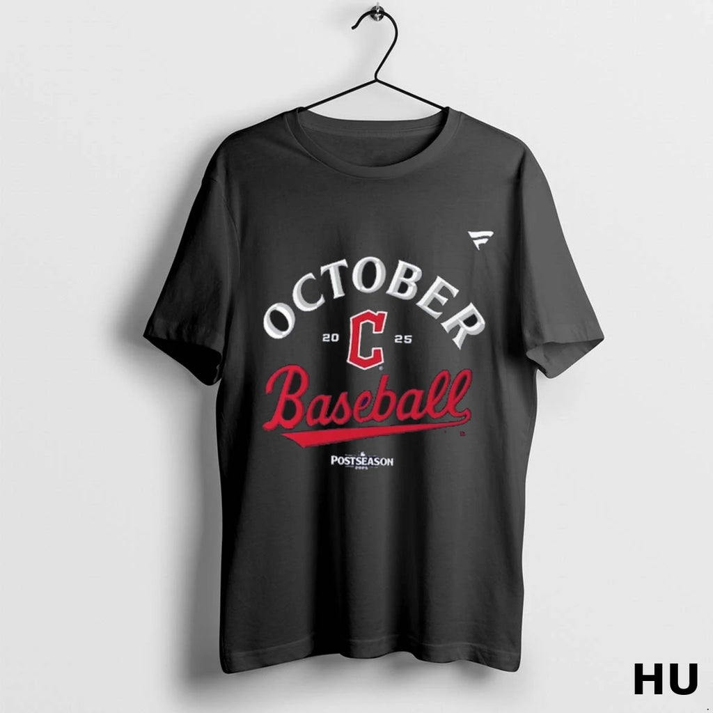Official October Baseball Postseason Cleveland Guardians T Shirt