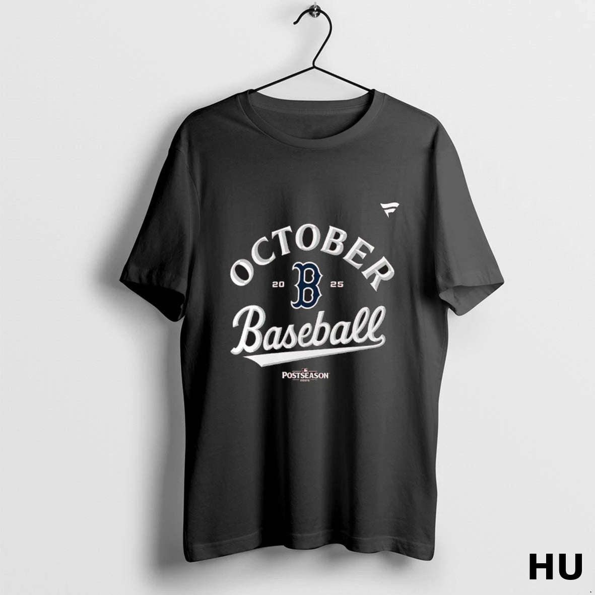 Official October Boston Red Sox 2025 Mlb Postseason T Shirt