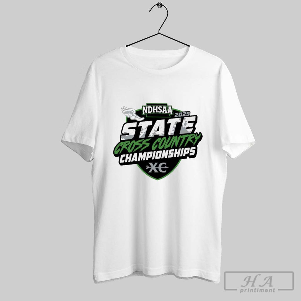 Official Official Funny Ndhsaa State Cross Country Championships State Meet 2025 Fan Gear Logo Sweater